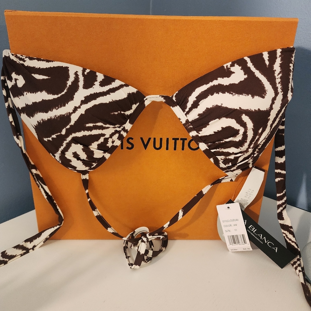 La Blanca bikini top